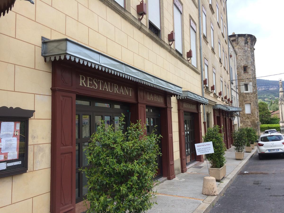 Logis Hotel Restaurant De La Paix Lodeve Luaran gambar